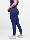 Popilush? Yoga Activewear Jumpsuit The Shapewear Jumpsuit Seamless Square Neck One Piece Sport