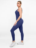 Popilush? Yoga Activewear Jumpsuit The Shapewear Jumpsuit Seamless Square Neck One Piece Sport