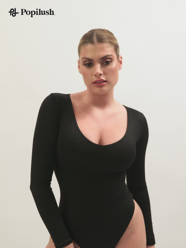 Shapewear Cloudsense Seamless Slimming Thong Bodysuits