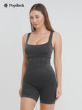 Shapewear Square Neck Tank Romper